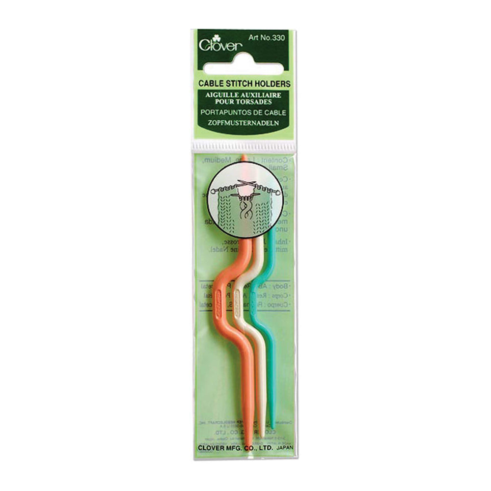 Cable Stitch Holders | Clover | Fly in the Fibre | Creston BC